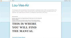 Desktop Screenshot of lou-vee-air.blogspot.com