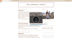 Desktop Screenshot of akmarshallfamily.blogspot.com