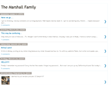 Tablet Screenshot of akmarshallfamily.blogspot.com