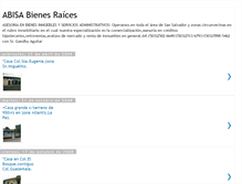 Tablet Screenshot of abisabienesraices.blogspot.com