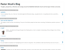 Tablet Screenshot of pastormicah.blogspot.com
