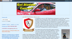 Desktop Screenshot of gotbladdercancer.blogspot.com