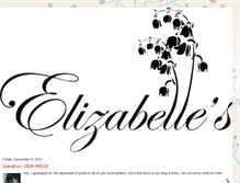 Tablet Screenshot of elizabelles.blogspot.com