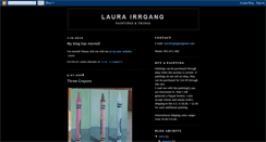 Desktop Screenshot of laurairrgang.blogspot.com