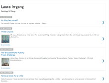 Tablet Screenshot of laurairrgang.blogspot.com