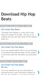 Mobile Screenshot of downloadhiphopbeats.blogspot.com
