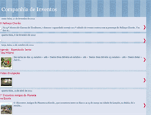 Tablet Screenshot of companhiadeinventos.blogspot.com