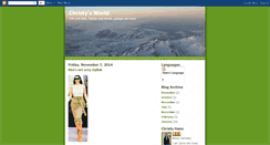 Desktop Screenshot of christyhann.blogspot.com
