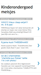 Mobile Screenshot of kinderondergoedmeisjes.blogspot.com