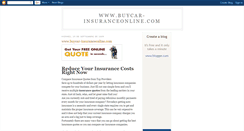 Desktop Screenshot of buycar-insuranceonline.blogspot.com