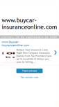 Mobile Screenshot of buycar-insuranceonline.blogspot.com