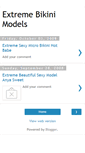 Mobile Screenshot of extreme-bikini-models.blogspot.com
