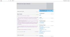 Desktop Screenshot of mixtapecollective.blogspot.com