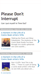 Mobile Screenshot of pleasedontinterrupt.blogspot.com