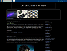 Tablet Screenshot of laserpointerreview.blogspot.com