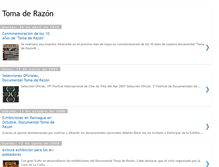 Tablet Screenshot of documentaltomaderazon.blogspot.com