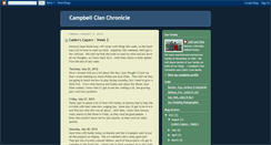 Desktop Screenshot of campbellclanchronicle.blogspot.com