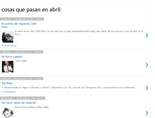 Tablet Screenshot of cosasquepasanenabril.blogspot.com