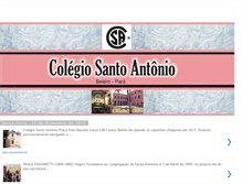 Tablet Screenshot of colegiosantoantoniobelem.blogspot.com