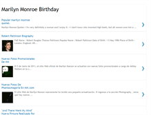 Tablet Screenshot of marilynmonroebirthday.blogspot.com