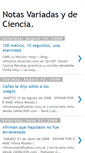 Mobile Screenshot of cienciayvarios.blogspot.com