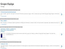 Tablet Screenshot of grupoespiga.blogspot.com