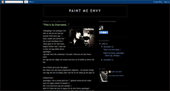 Desktop Screenshot of paintmeenvy.blogspot.com