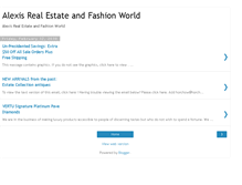 Tablet Screenshot of alexissrealestatefashionworld.blogspot.com