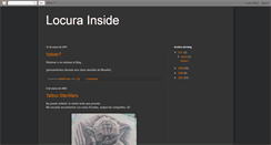 Desktop Screenshot of locurainside.blogspot.com