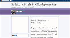 Desktop Screenshot of blogdapprreettaa.blogspot.com
