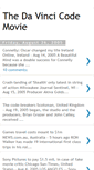 Mobile Screenshot of davincicodemovie.blogspot.com