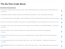 Tablet Screenshot of davincicodemovie.blogspot.com