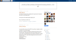 Desktop Screenshot of jonathanmayphotography.blogspot.com