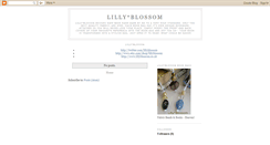 Desktop Screenshot of lillyblossomdesigns.blogspot.com