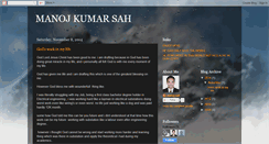 Desktop Screenshot of manojsahmail.blogspot.com