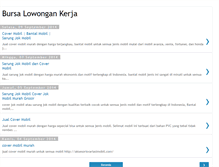 Tablet Screenshot of lowongankerja-bursa.blogspot.com