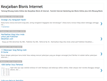 Tablet Screenshot of belajaronmarketing.blogspot.com