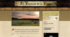 Desktop Screenshot of elparnasodelapoesia.blogspot.com