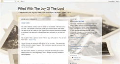 Desktop Screenshot of filledwiththejoyofthelord.blogspot.com