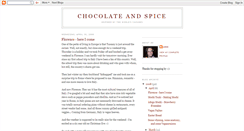 Desktop Screenshot of chocolatenspice.blogspot.com