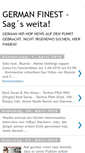 Mobile Screenshot of german-finest.blogspot.com