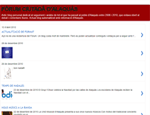 Tablet Screenshot of forumalaquas.blogspot.com