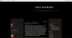 Desktop Screenshot of dnadiaries.blogspot.com