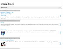 Tablet Screenshot of chikasdisney.blogspot.com