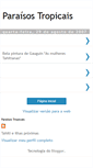 Mobile Screenshot of paraisostropicais.blogspot.com