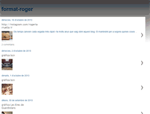 Tablet Screenshot of formatroger.blogspot.com