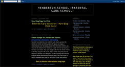 Desktop Screenshot of henderson-school.blogspot.com