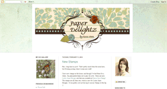 Desktop Screenshot of paperdelightz.blogspot.com