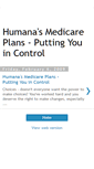 Mobile Screenshot of humanasmedicarechoices.blogspot.com