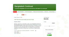 Desktop Screenshot of bangladeshcontinual.blogspot.com